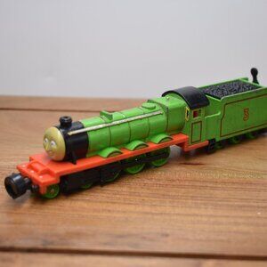 Henry Bandai Tec diecast trains with Coal Tender Vintage 1992 Thomas and Friends